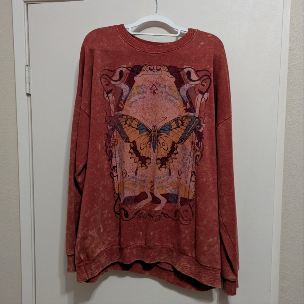 Boho Butterfly Sweatshirt